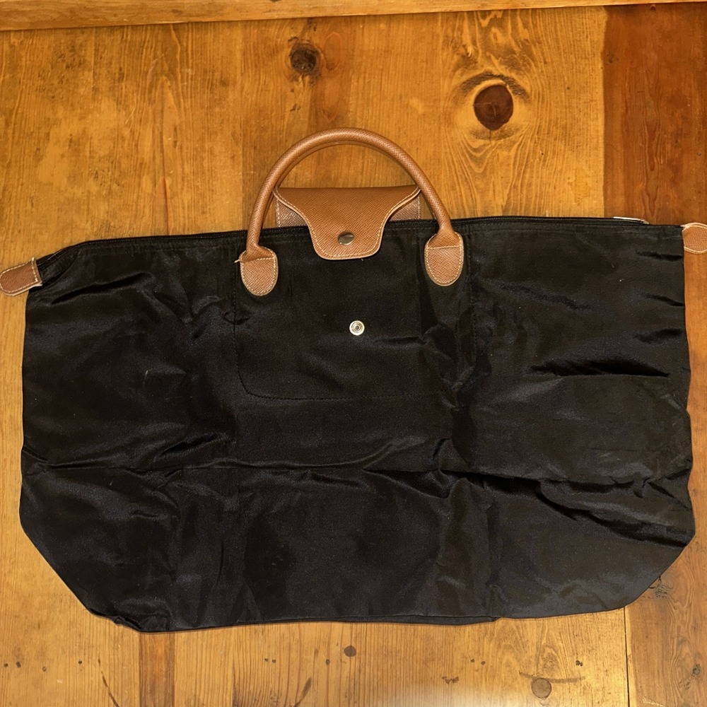 Joann Marie Designs Foldable Nylon Waterproof Bag Black - Picture 2 of 4
